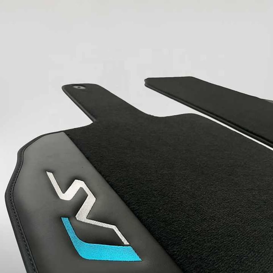 Lamborghini Aventador Custom Leather Floor Mats LP700 LP750 SV LP740 S LP770 SVJ Ultimae Set
