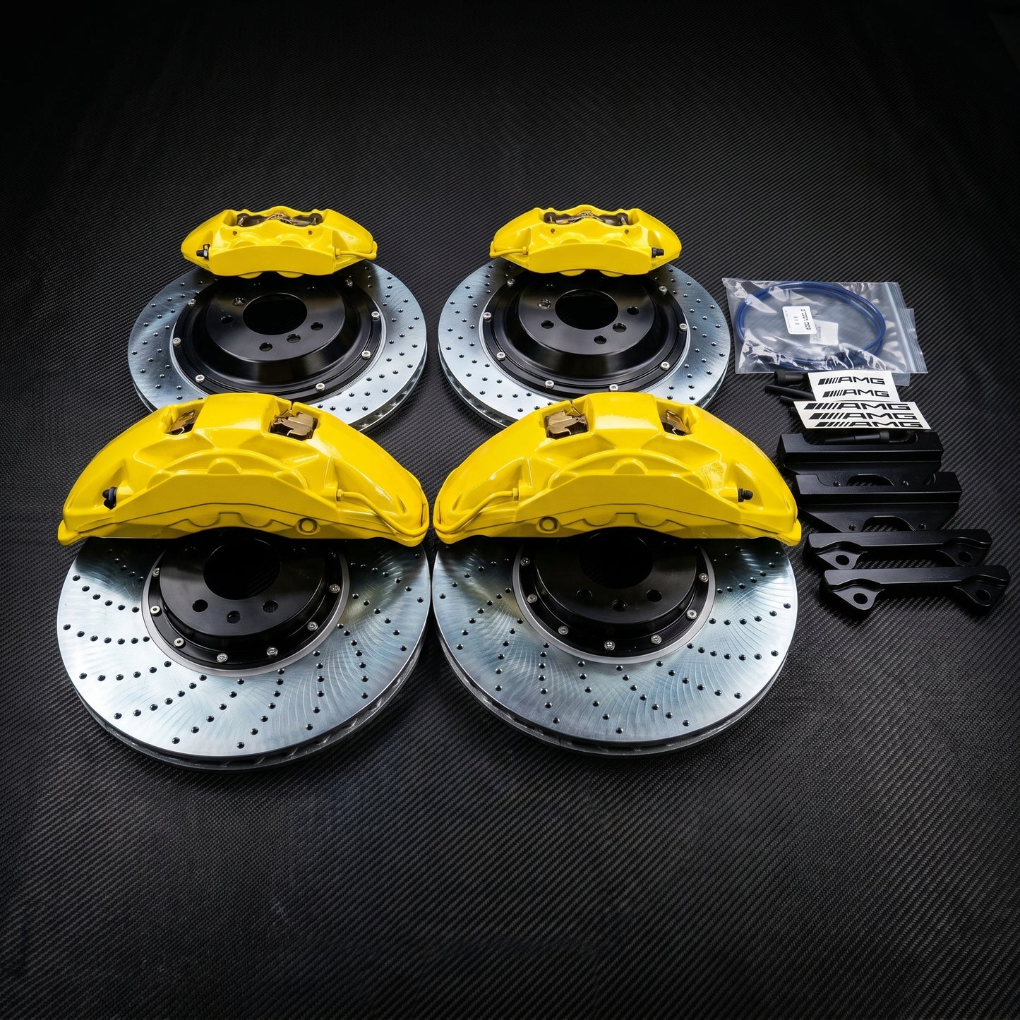 Aftermarket High-Performance Brake Kit, 2-Piece Rotors