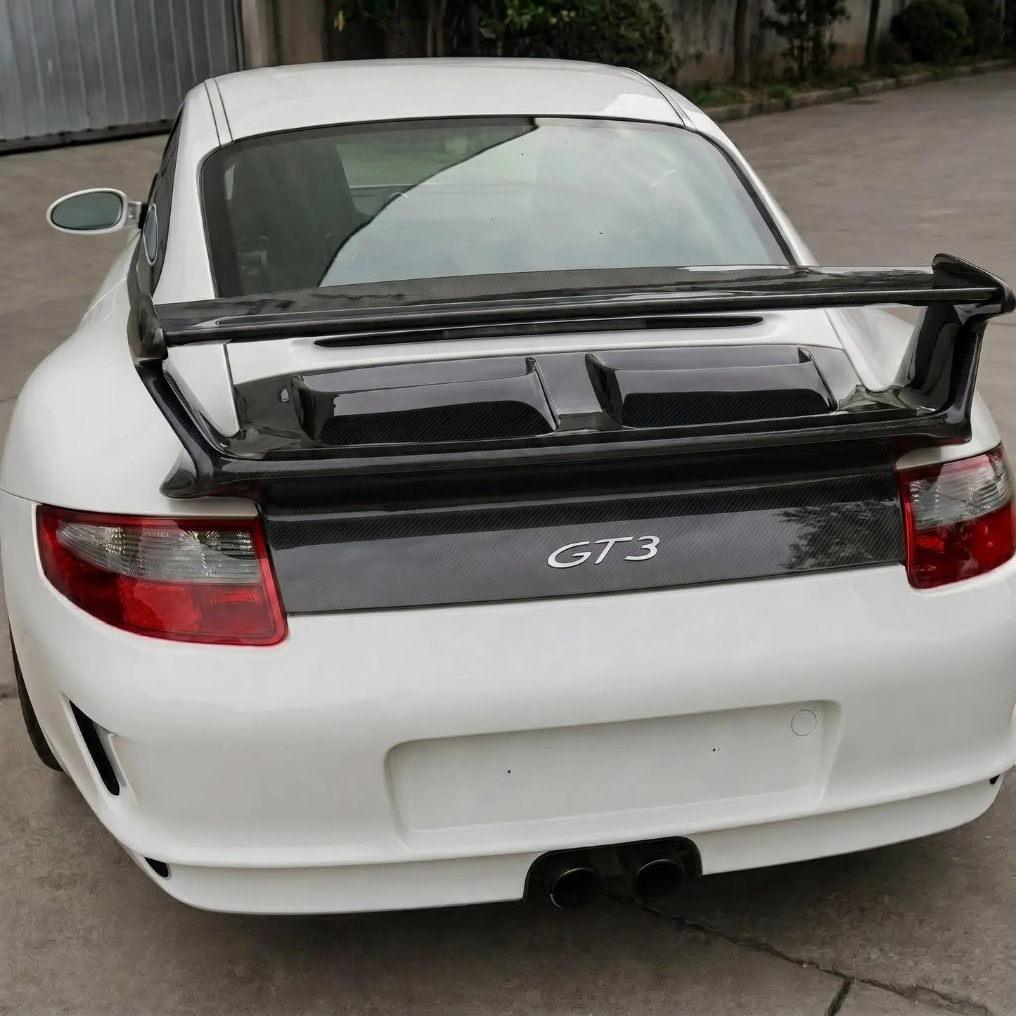 Carbon Fiber Rear Wing for Porsche 997 GT3 & GT3 RS | Lightweight Porsche Aero Upgrade Players Club Cars