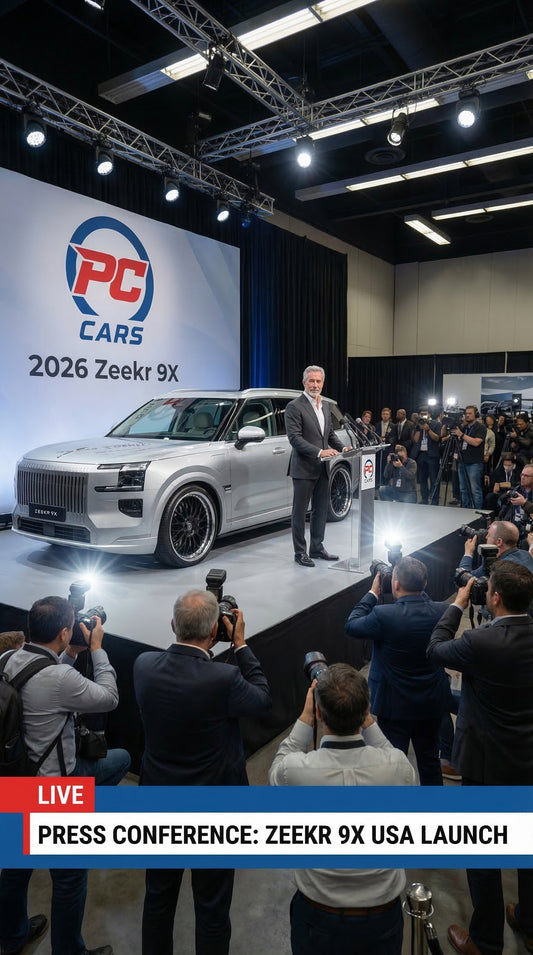 LIVE: 2026 Zeekr 9X USA Launch Press Conference | 90-Day Delivery | Players Club Cars