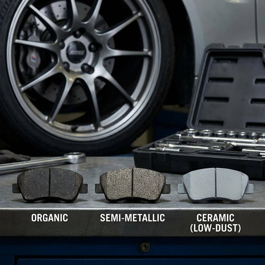 Brake Pad Compounds Demystified: Organic vs. Semi-Metallic vs. Low-Dust Ceramic for High-Performance Driving