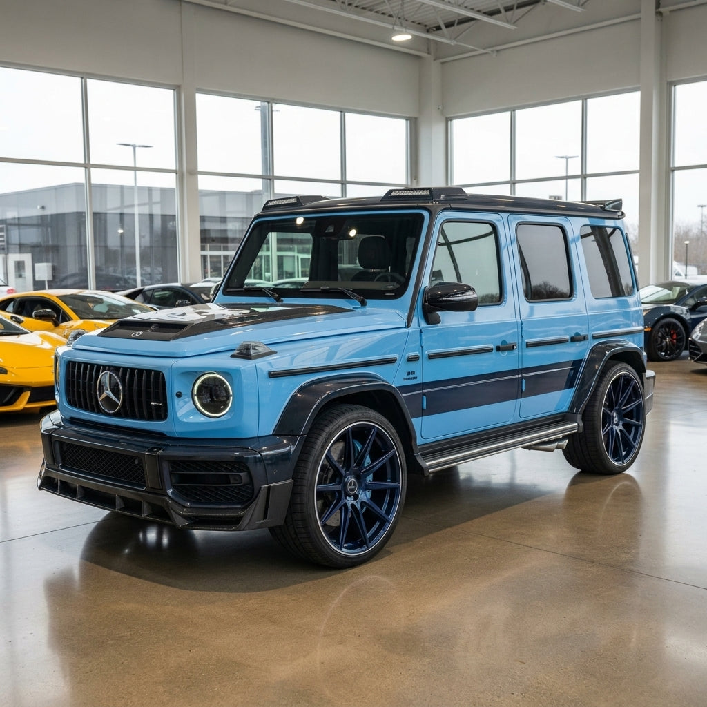 Unsprung Mass Dynamics: Engineered Custom Forged Wheels for High-Performance Mercedes AMG Platforms