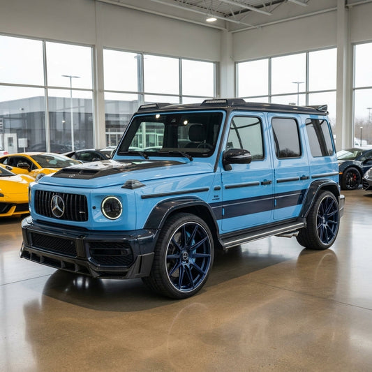 Unsprung Mass Dynamics: Engineered Custom Forged Wheels for High-Performance Mercedes AMG Platforms