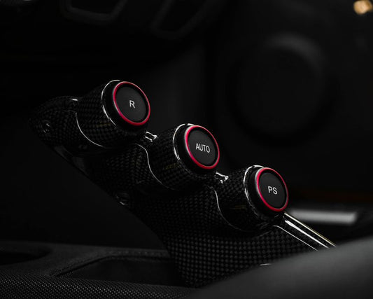 Carbon Fiber Engine Bay Accents for Sports Cars