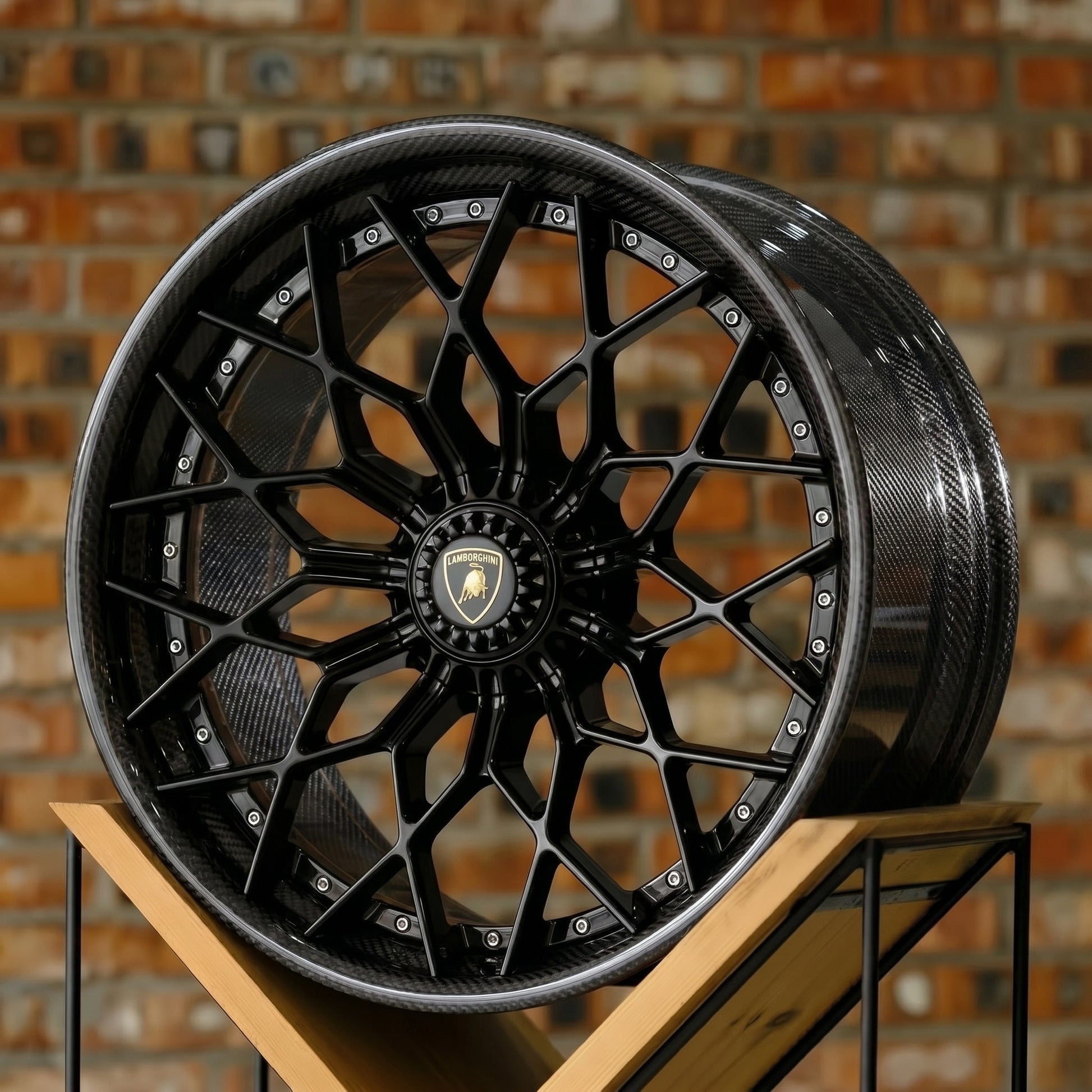 Carbon Fiber Wheels for Lamborghini Revuelto Temerario Aventador Huracan Gallardo Murcielago Urus