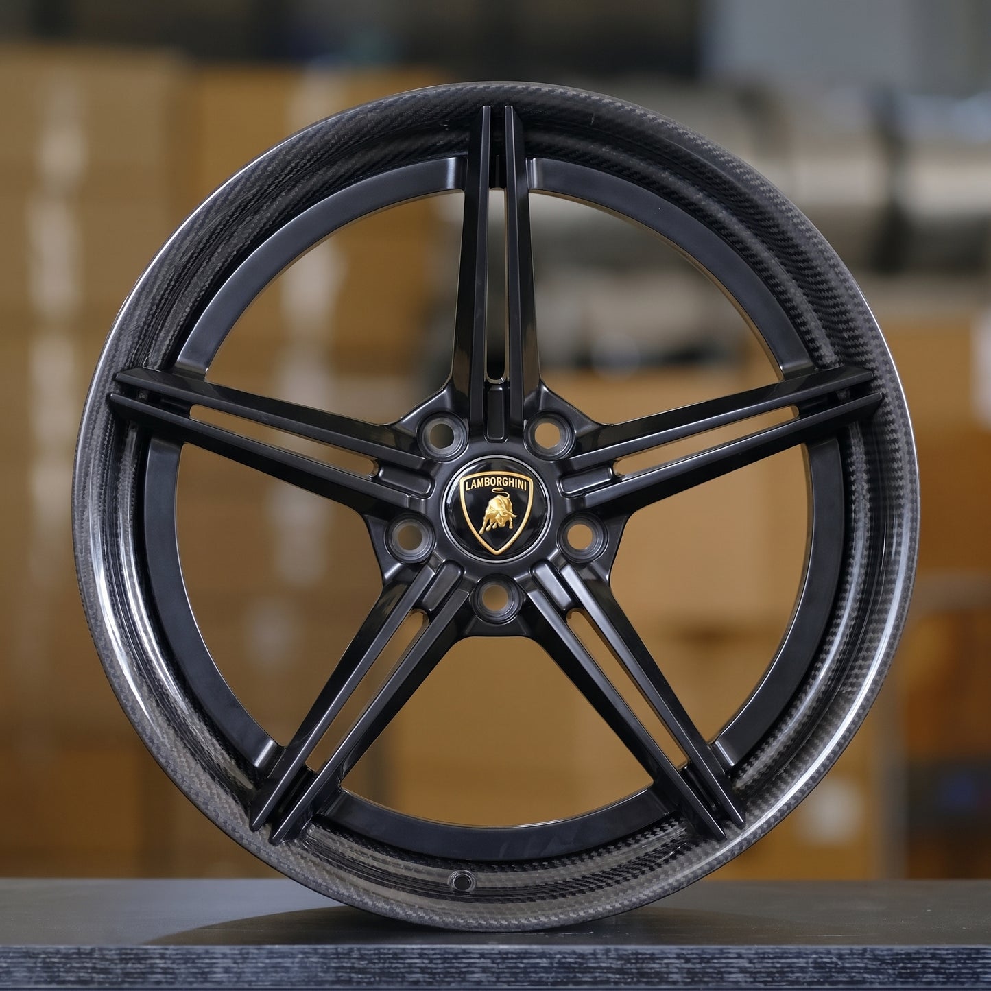 Carbon Fiber Wheels for Lamborghini Revuelto Temerario Aventador Huracan Gallardo Murcielago Urus