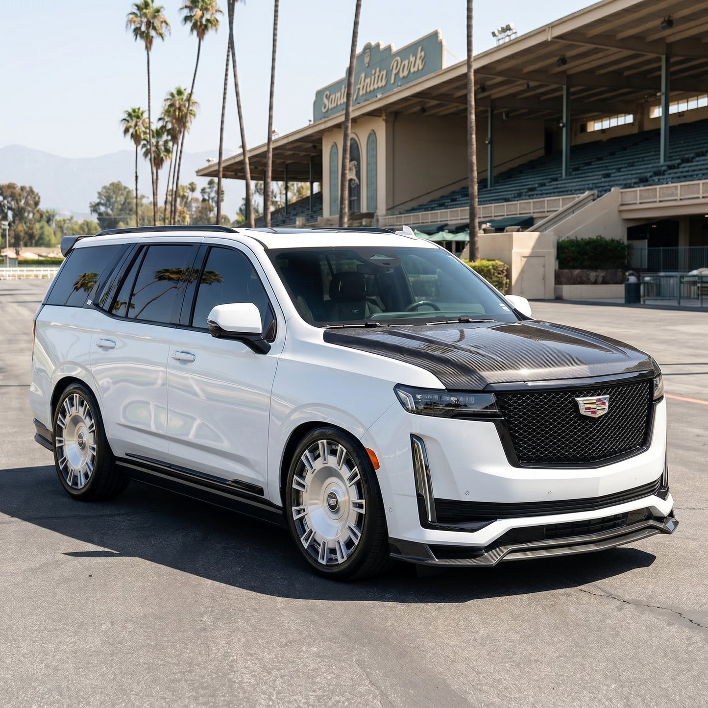 Carbon Fiber 23 Wheels for Cadillac Escalade
