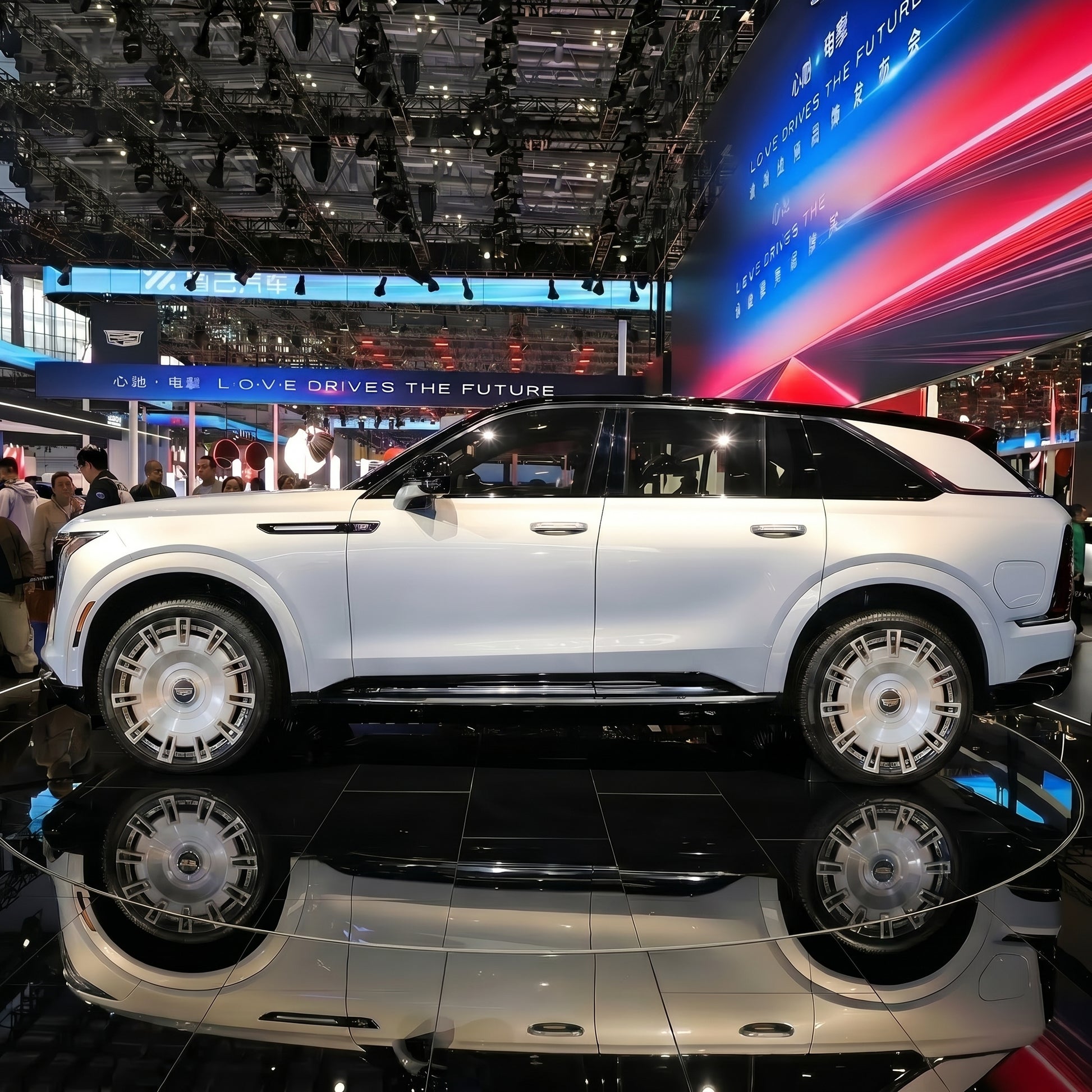 Carbon Fiber 23 Wheels for Cadillac Escalade IQ