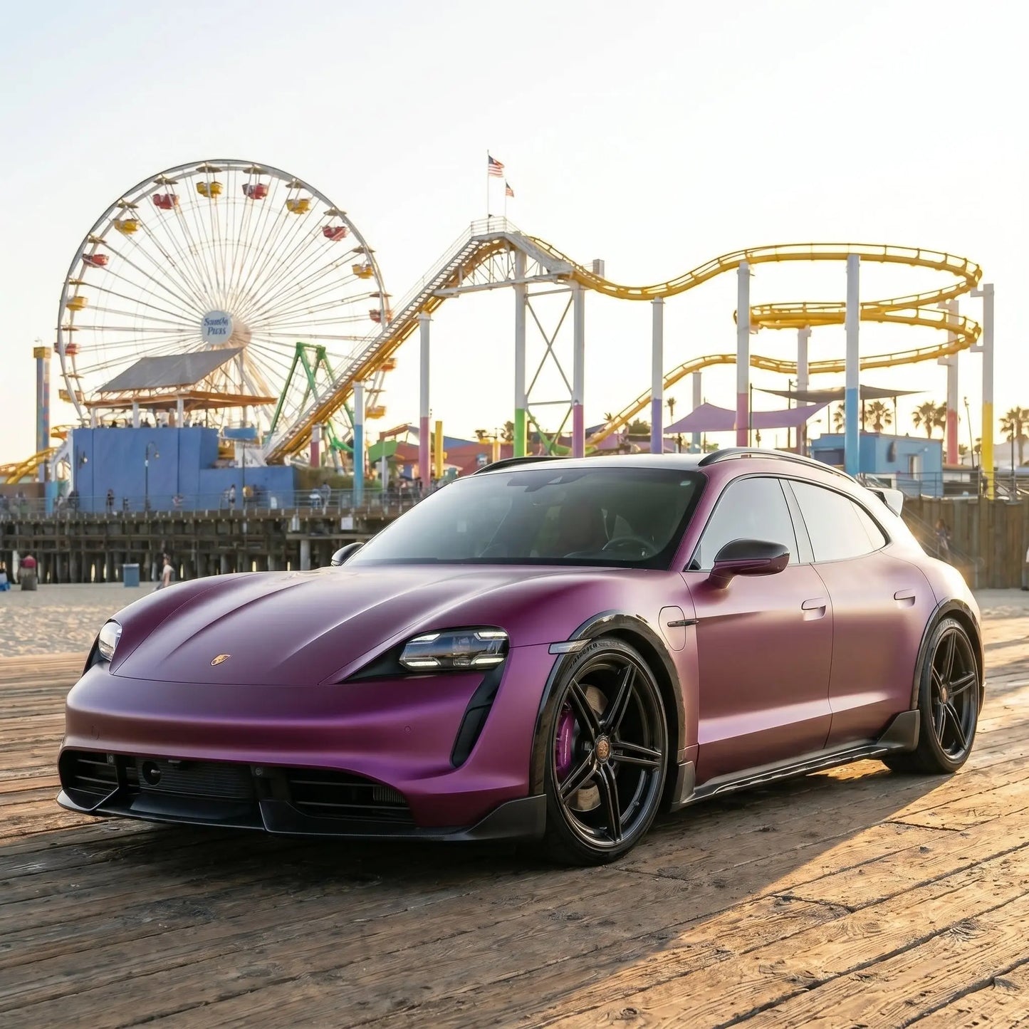 Carbon Fiber 22 Rims for Porsche Taycan Cross Turismo
