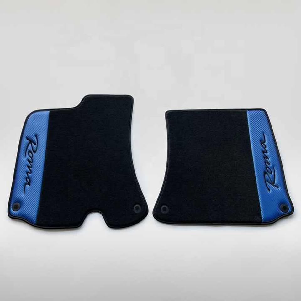 Ferrari Roma Custom Leather Floor Mats Coupe Spider Set