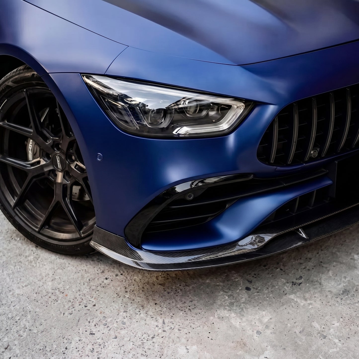 Carbon Fiber Front Lip Spoiler – AMG GT 4-Door Coupe