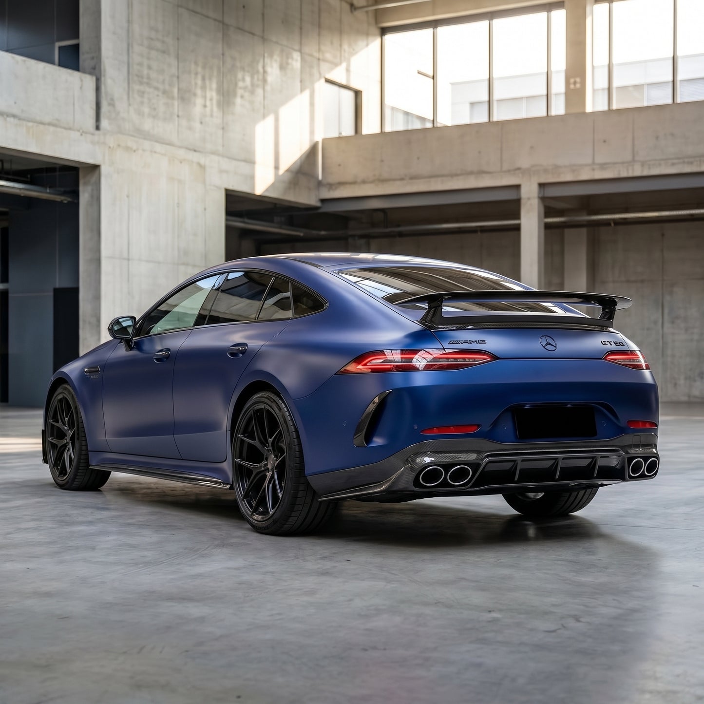 Carbon Fiber Rear Diffuser – AMG GT 4-Door Coupe