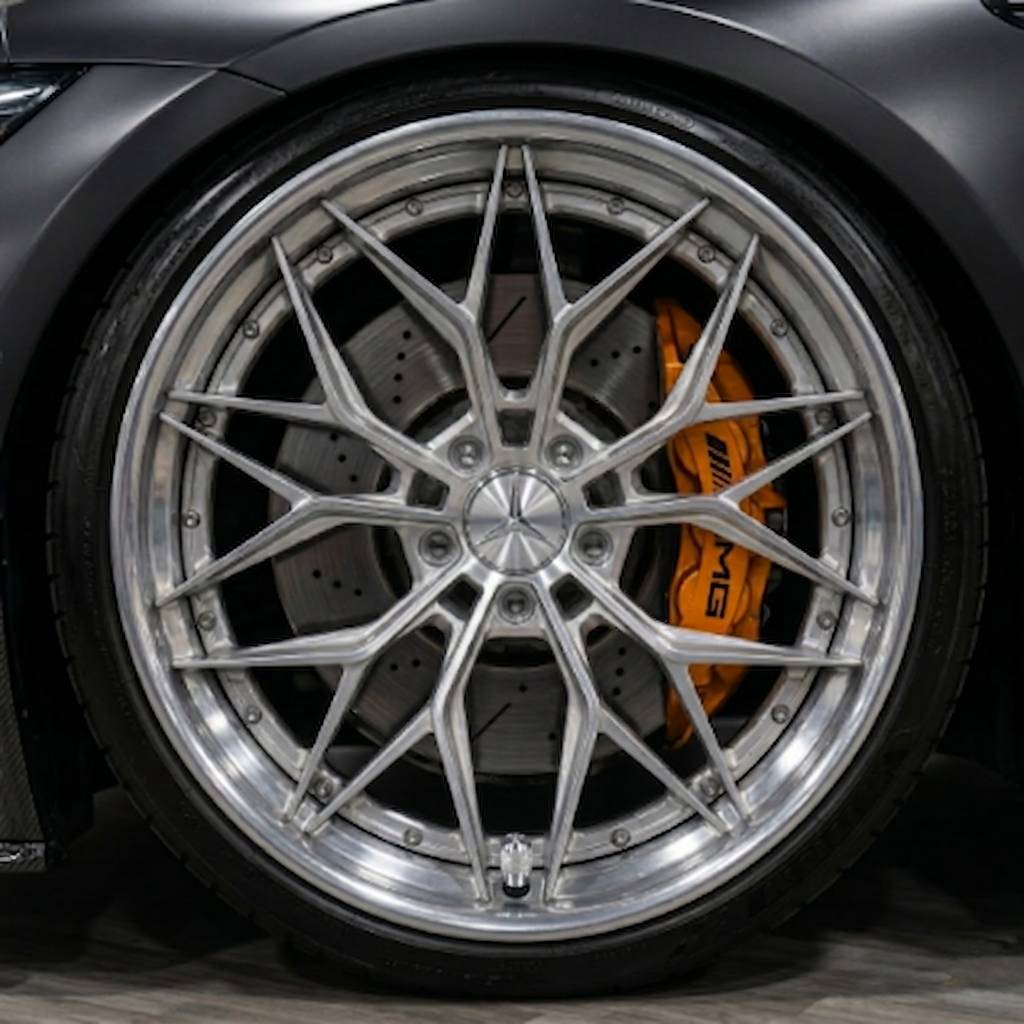 Forged 2-Piece Alloy Wheels for Mercedes-AMG GT