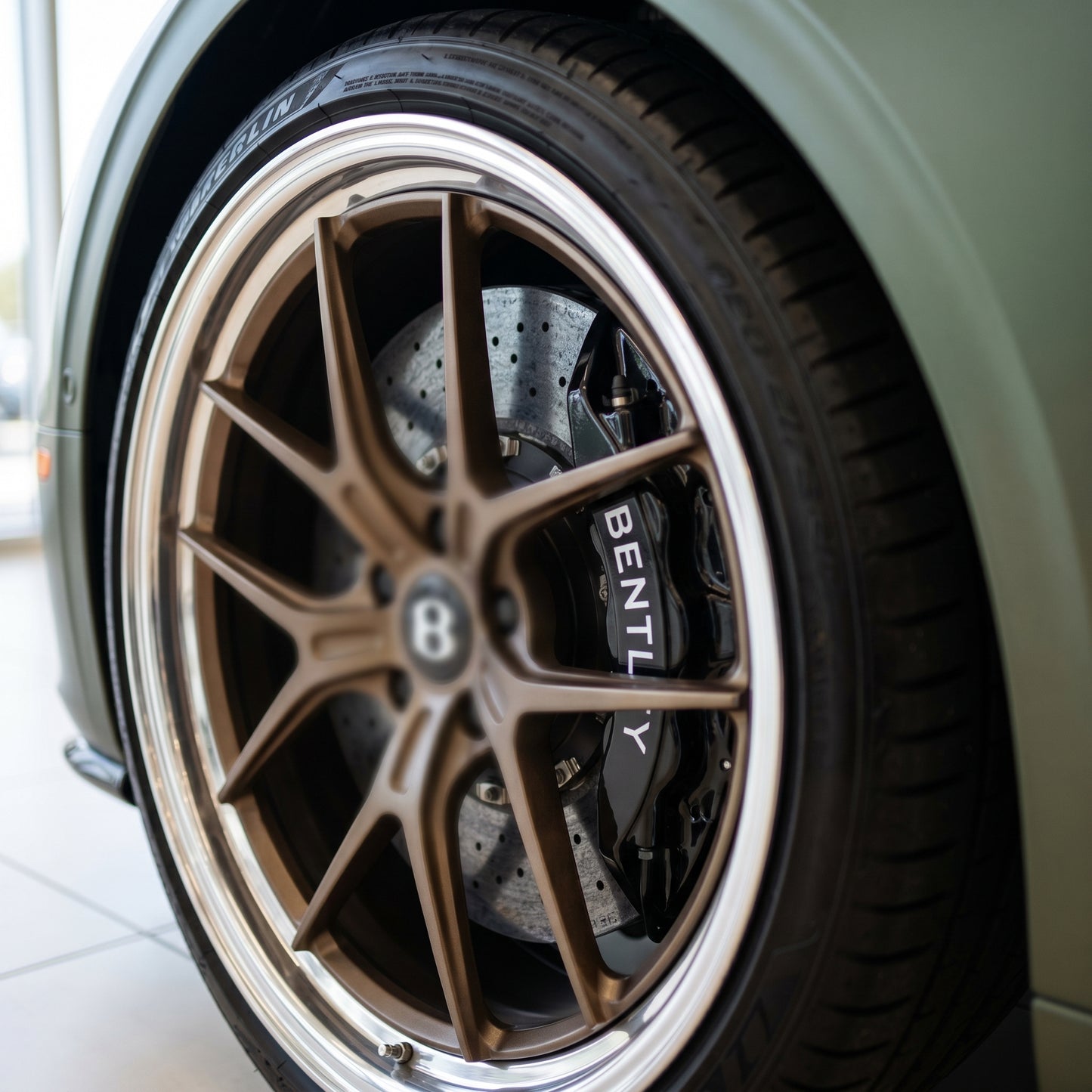 Carbon Ceramic Rotors and Brake Pads for the Bentley Continental GT, Flying Spur, & Bentayga