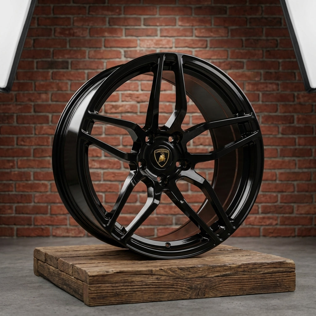 OEM Lamborghini Murciélago SV Wheels | Black 19/20"
