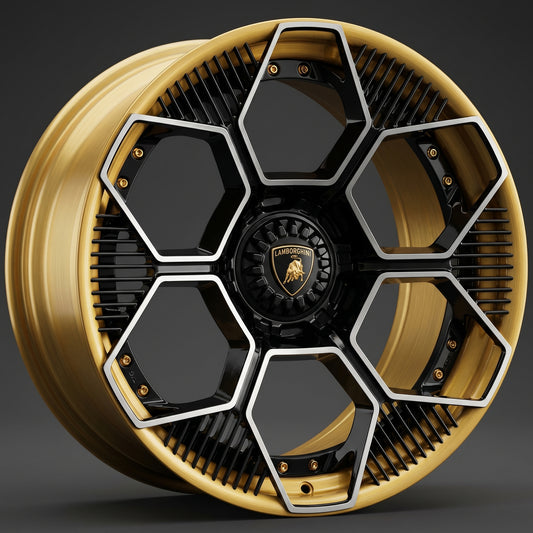 Forged 2-Piece Wheels for Lamborghini Huracan, Aventador, Revuelto, Temerario & Urus | Custom Lamborghini Wheels