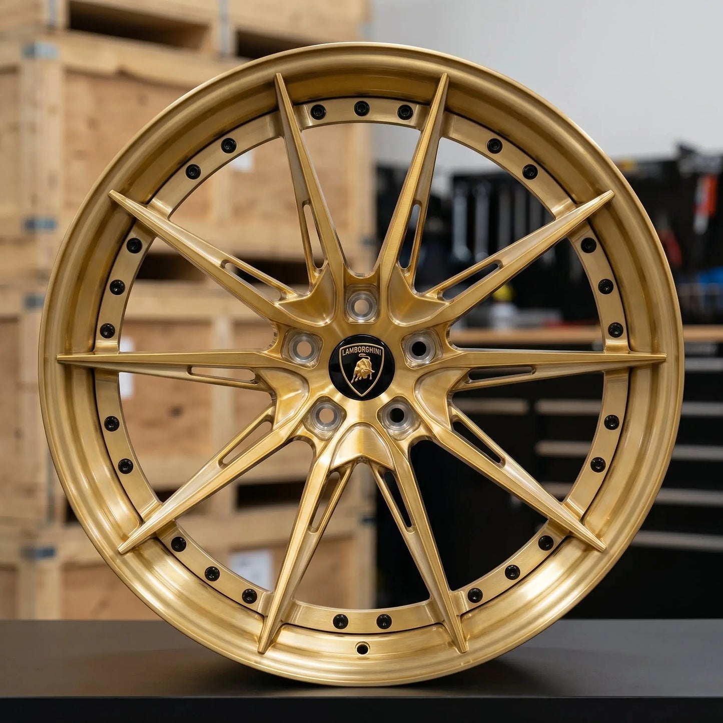 Forged 2-Piece Wheels for Lamborghini Huracan, Aventador, Revuelto, Temerario & Urus | Custom Lamborghini Wheels Players Club Cars