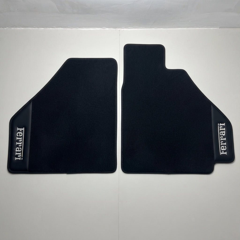 Ferrari F430 Custom Leather Floor Mats Berlinetta Spider Scuderia 16M Set