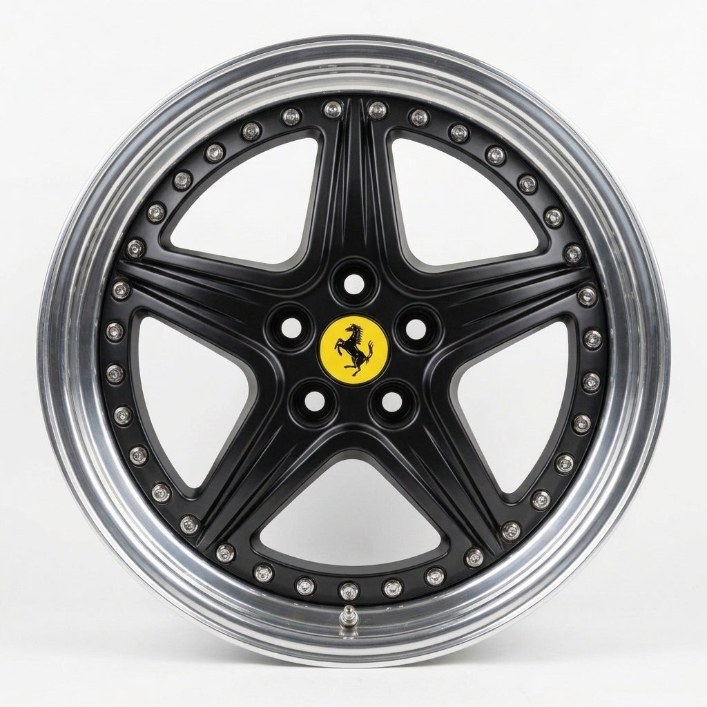Ferrari 550 Maranello Speedline 2-Piece Wheels 18"