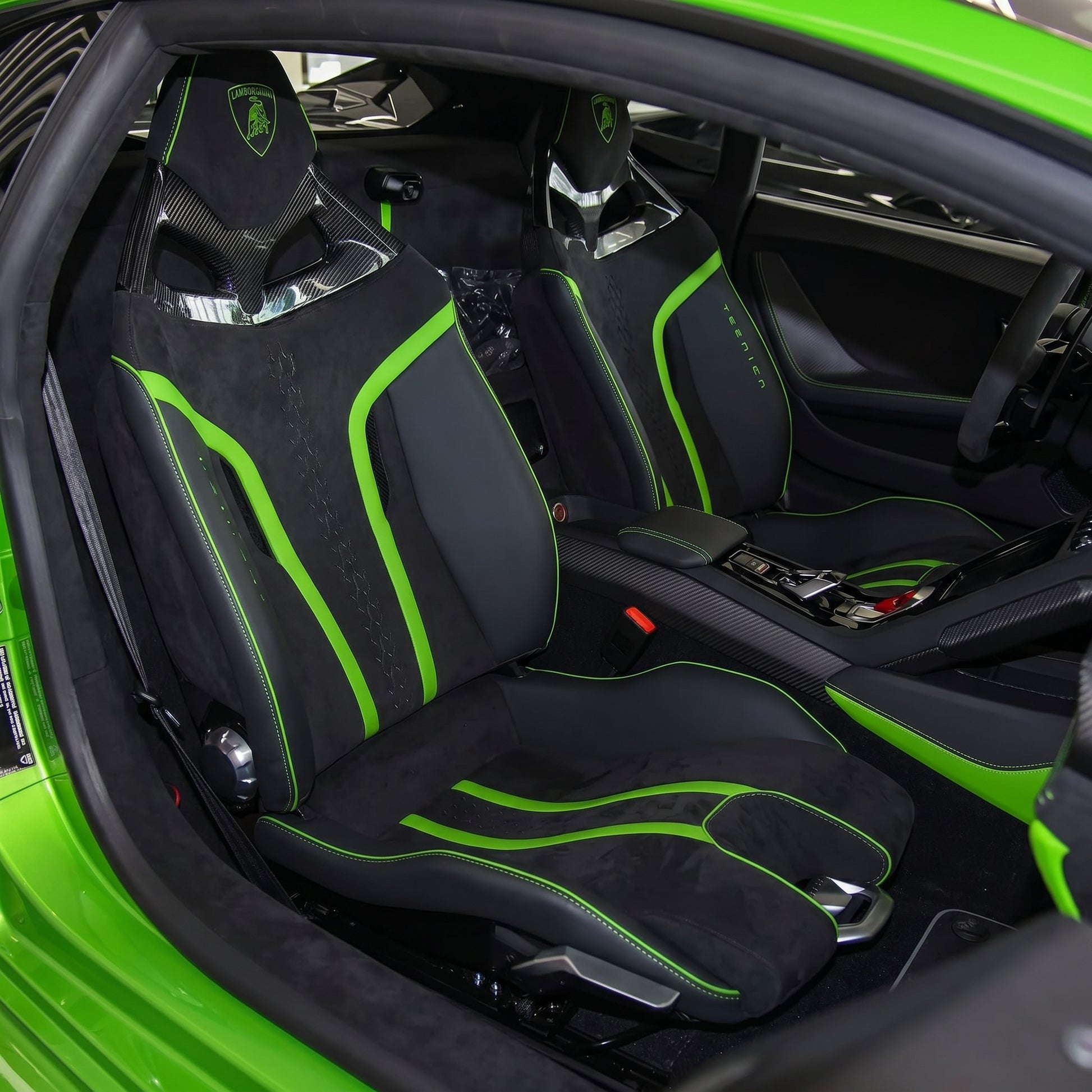 Lamborghini Carbon Fiber Sport Seats for the Huracan STO Performante LP610 LP580 EVO Tecnica Aventador SV SVJ Gallardo Murcielago Temerario Revuelto