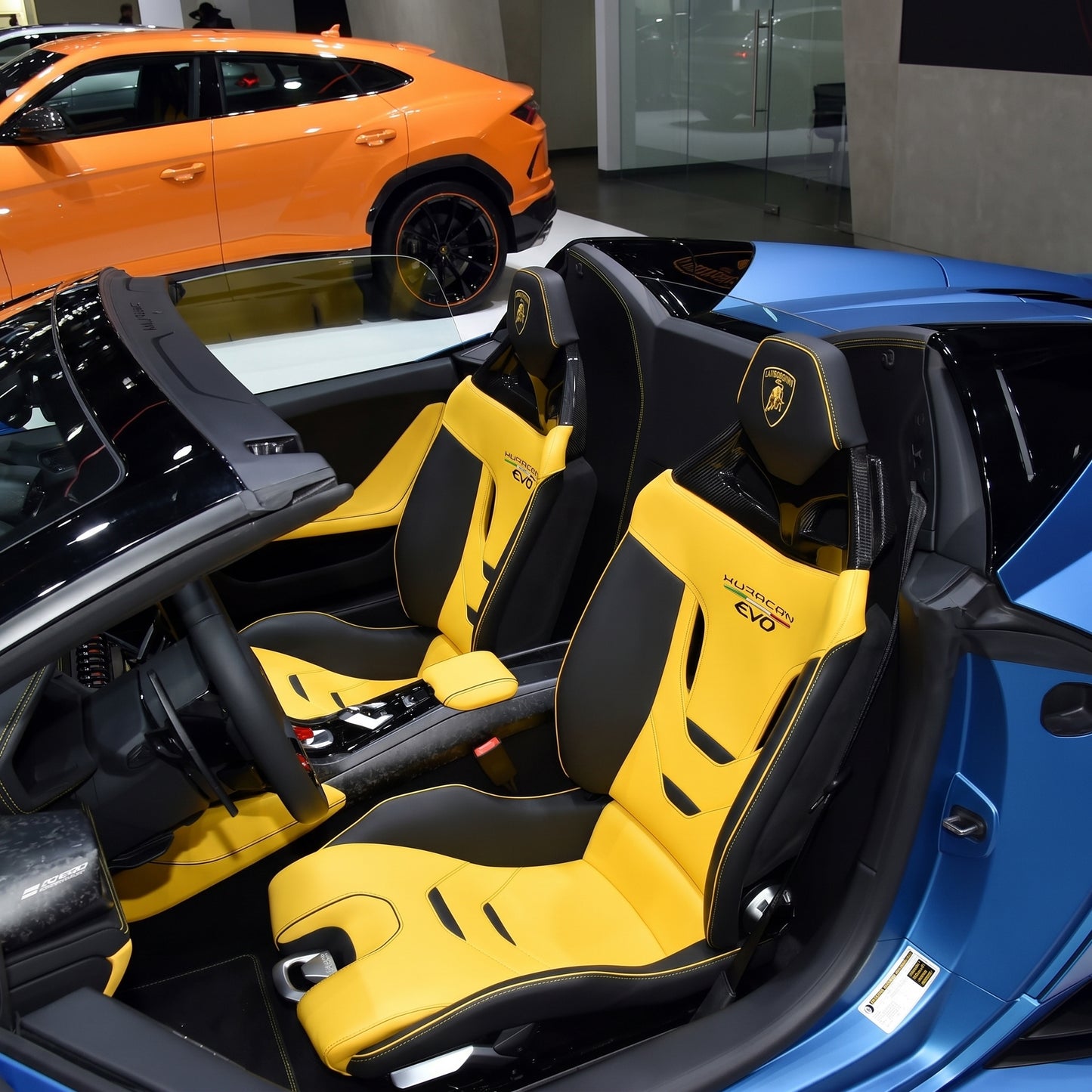 Lamborghini Carbon Fiber Sport Seats for the Huracan STO Performante LP610 LP580 EVO Tecnica Aventador SV SVJ Gallardo Murcielago Temerario Revuelto