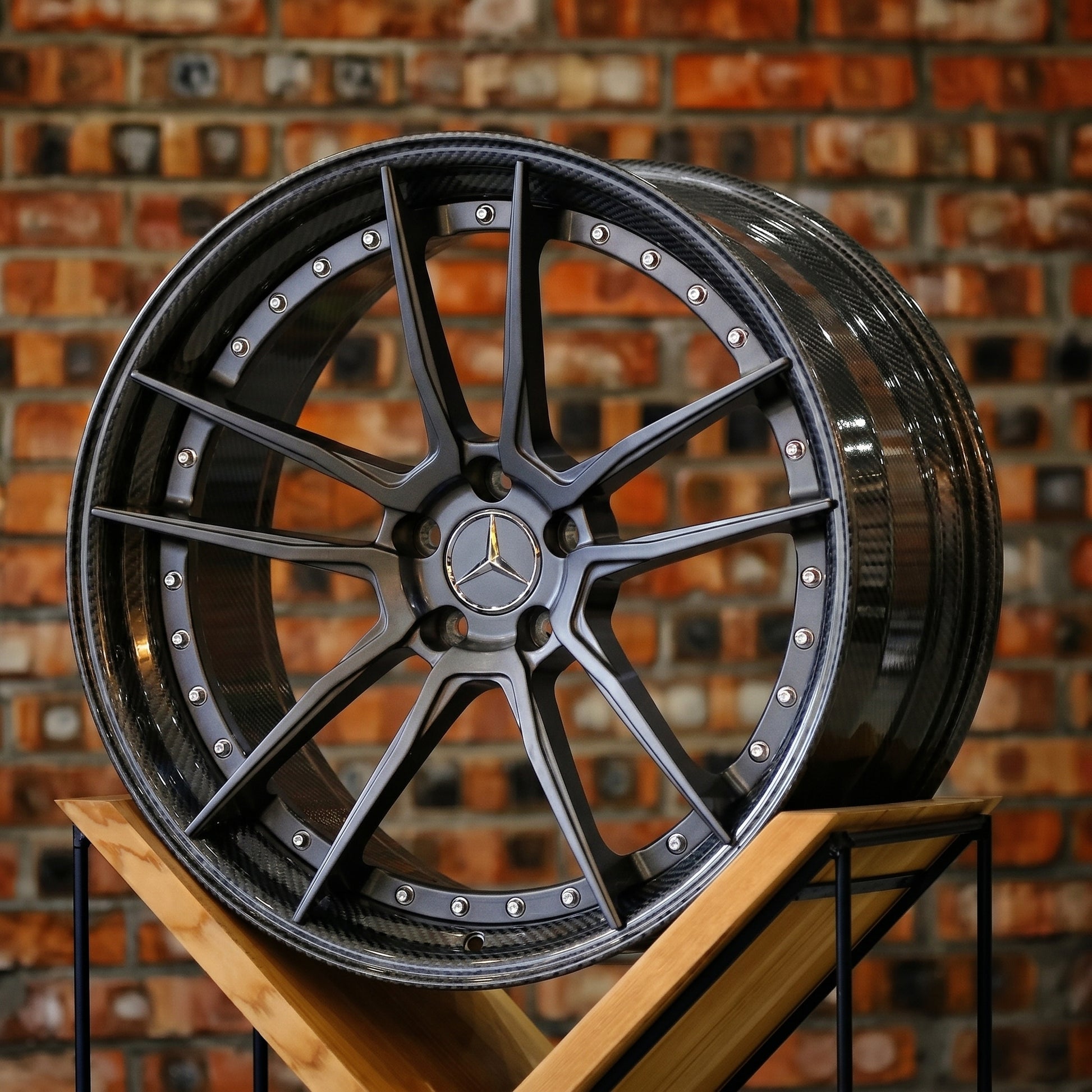 Carbon Fiber Wheels for the G63 AMG SL63 AMG GLE63 S63 GT63S GTR GTS E63 C63 CLS63 CLE53 Black Series SLS SLR