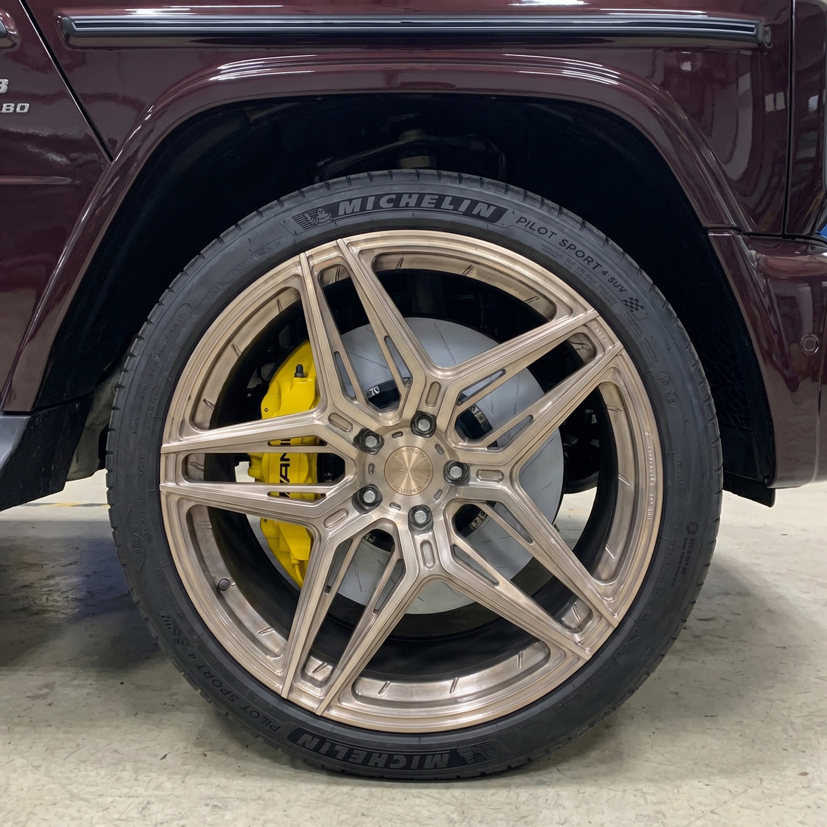 G63 AMG G580 EQ Big Brake Kit