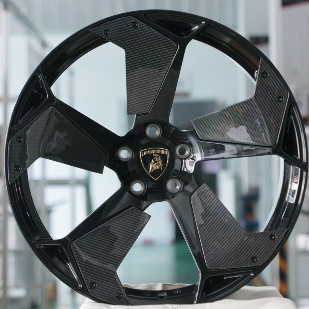 OEM Lamborghini Reventón Wheels | Black 19/20"