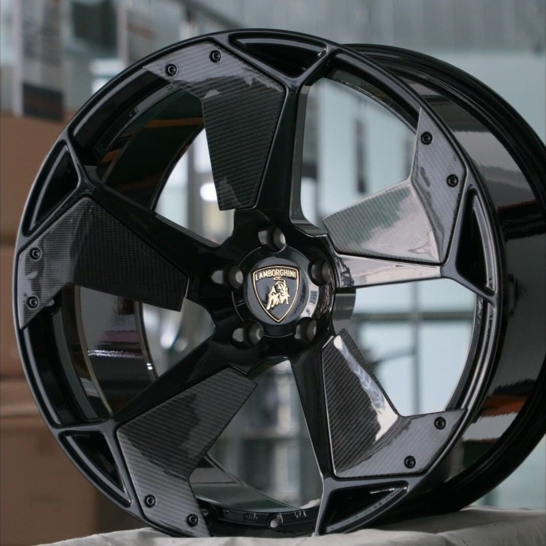 OEM Lamborghini Reventón Wheels | Black 19/20"