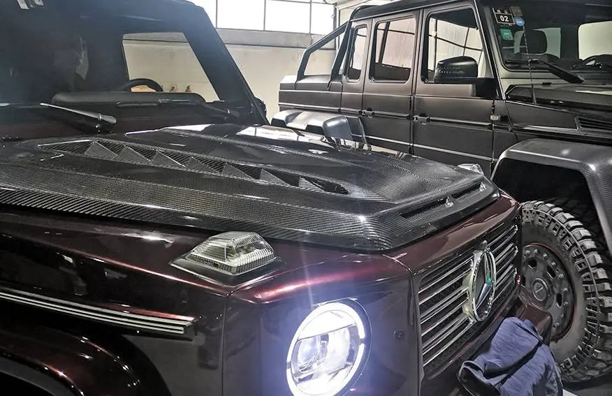 Players Club G-Class Carbon Fiber Hood W464 Players Club Cars
