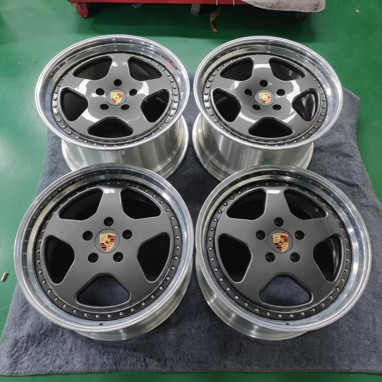 Forged 2-Piece Alloy Wheels for Porsche
