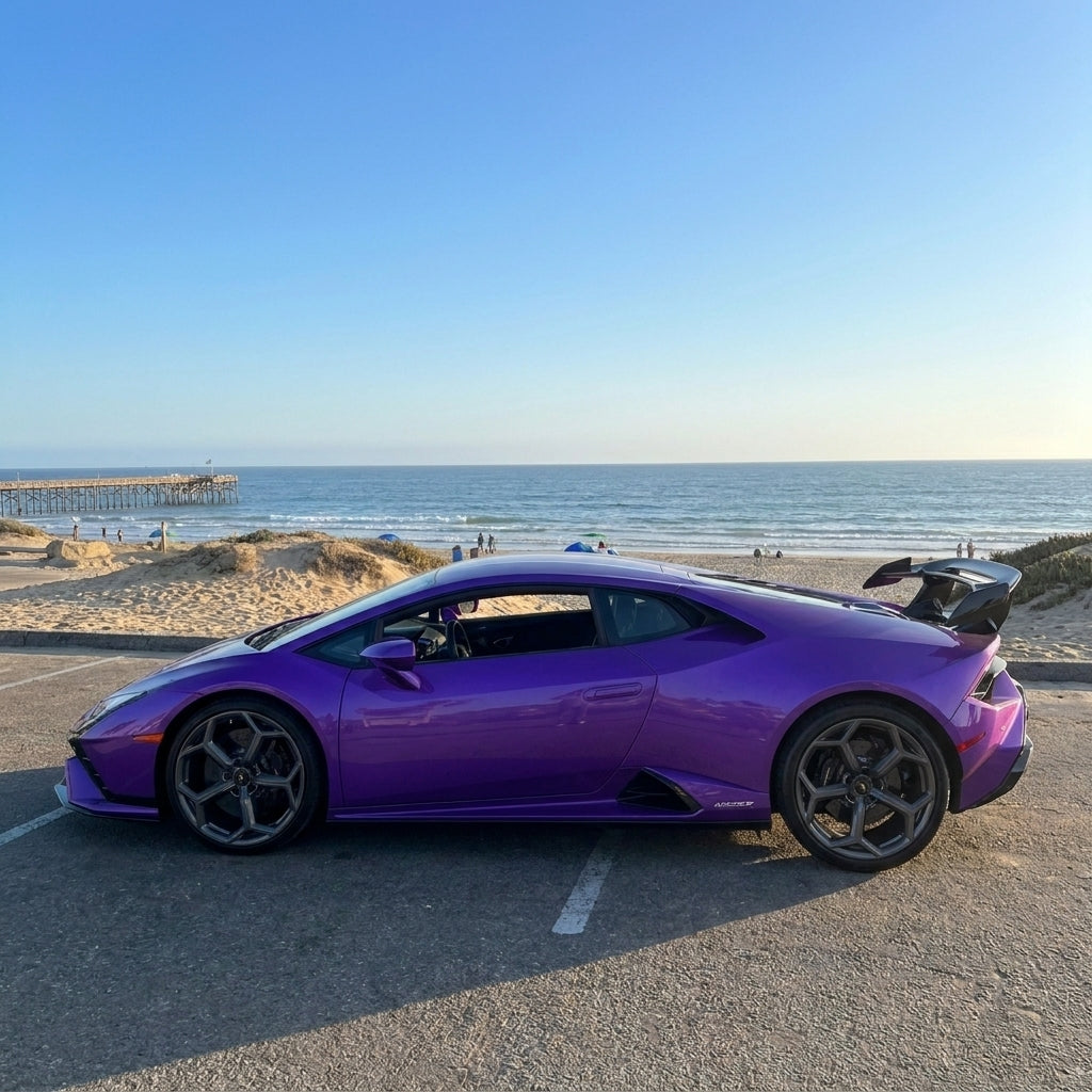 Carbon Fiber Lamborghini Huracan Tecnica Rear Wing For Sale