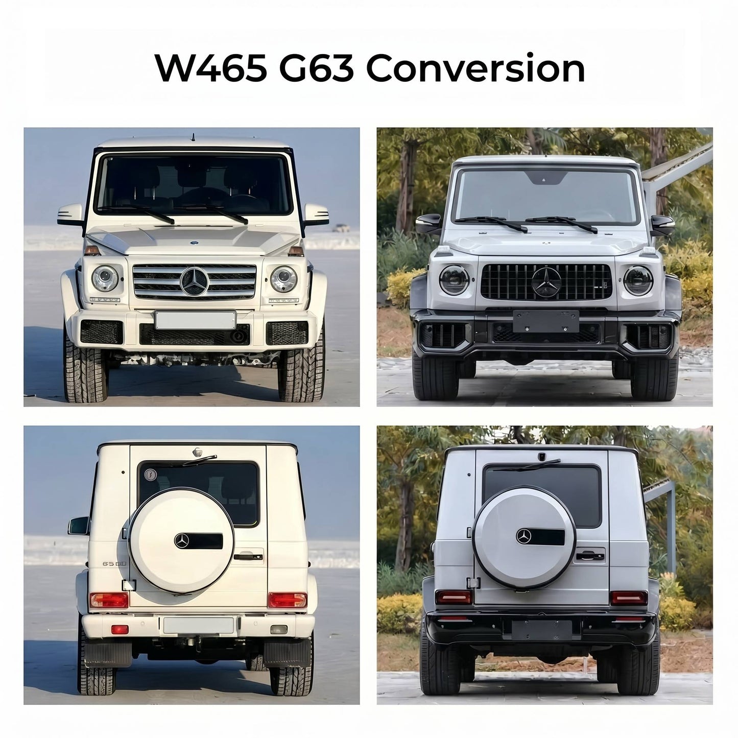 W465 G63 AMG Conversion Package – Mercedes G-Class