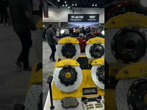 High Performance 2-Piece Rotors and Brake Pads for Cadillac Escalade V-Series IQ CT5-V CT4-V CTS-V CT6-V VIstiq Lyriq Optiq