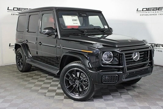 Black on Red Pepper 2025 G550 G Wagon For Sale